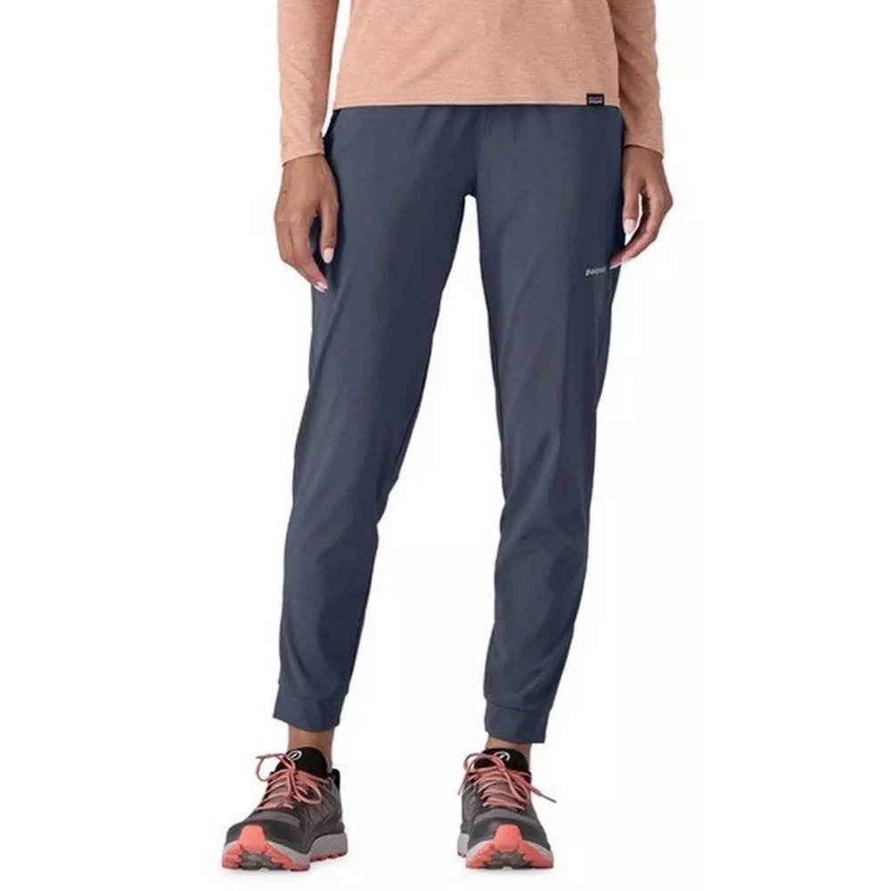Patagonia Terravia Trail Pants Women Small Gray Joggers Hiking Outdoor STY24540